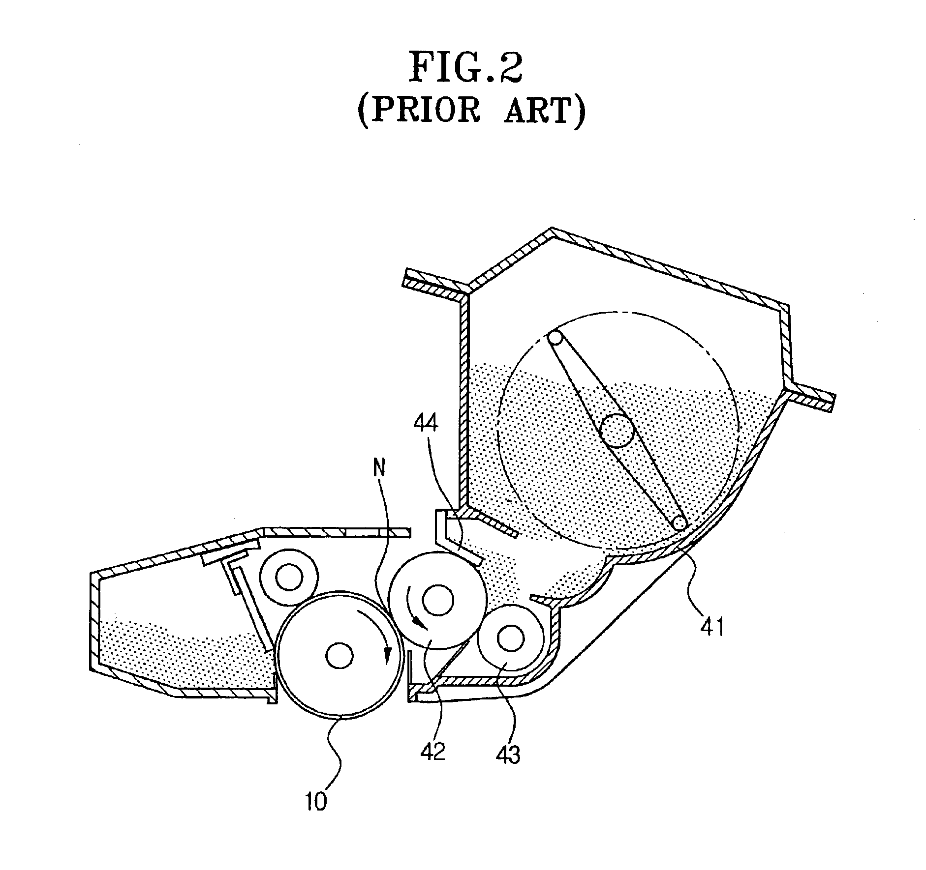 Roller spacing device