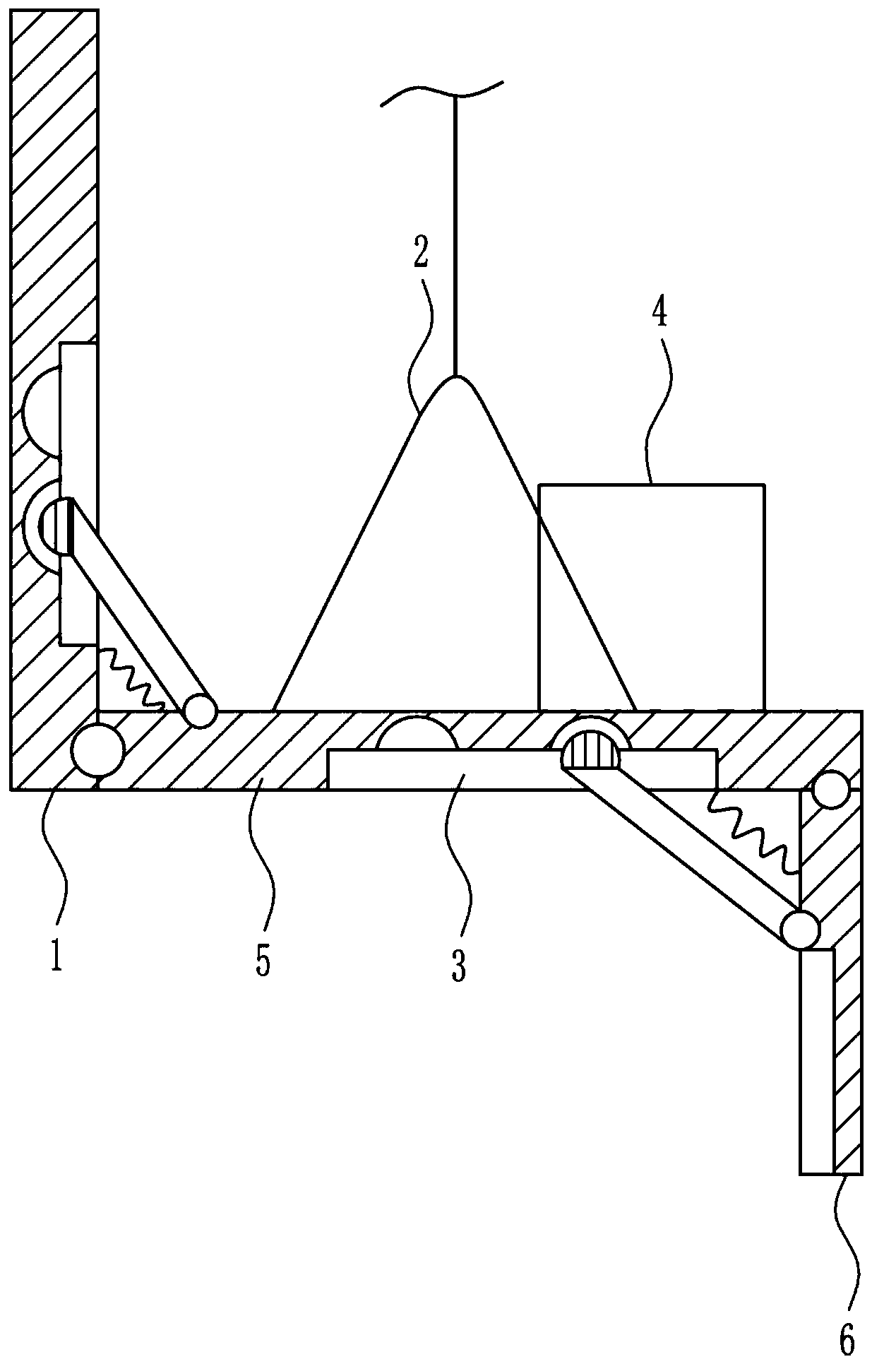 A foldable high-altitude safety seat for high-altitude operations