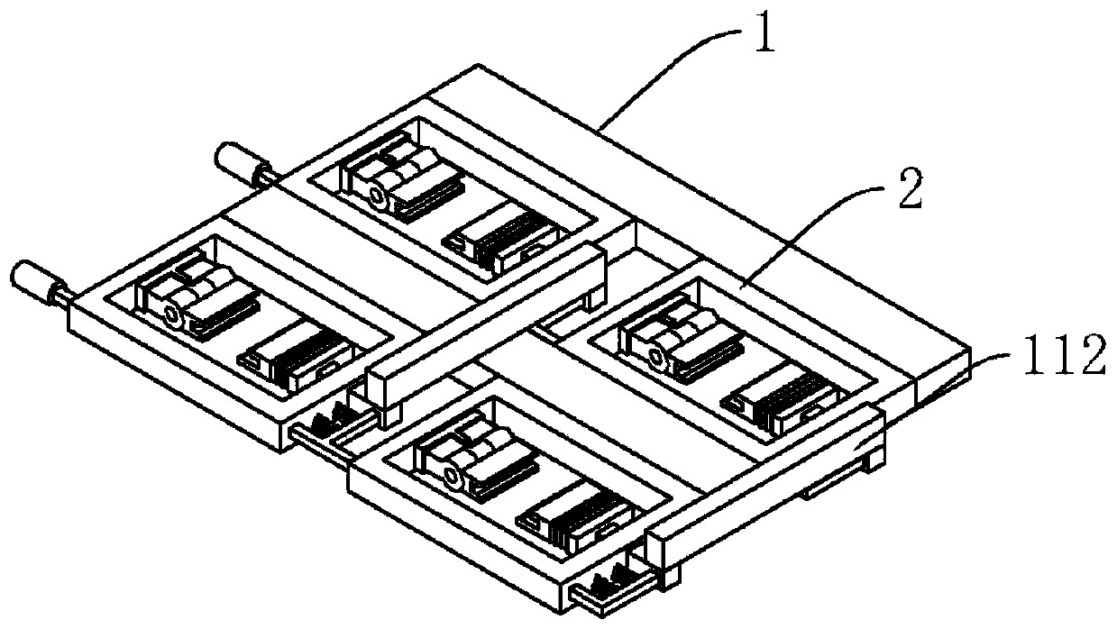 Chip sorting and discharging device