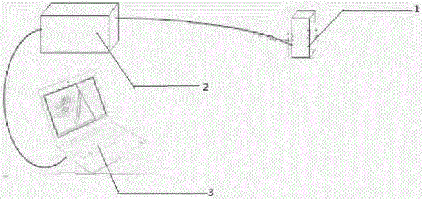 Optical instrument for automatically searching myofascitis trigger point