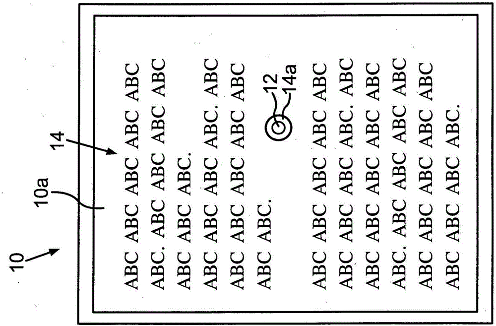 Method for selecting a section of text on a touch-sensitive screen, and display and operator control apparatus