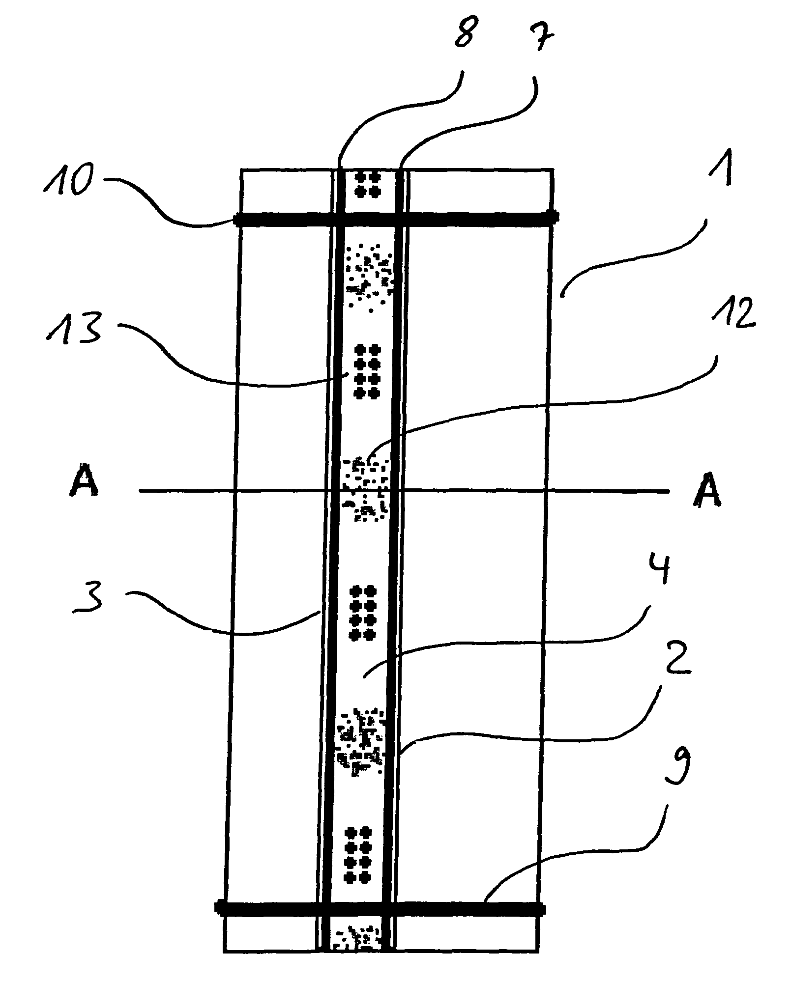 Plastic bag with overpressure relief