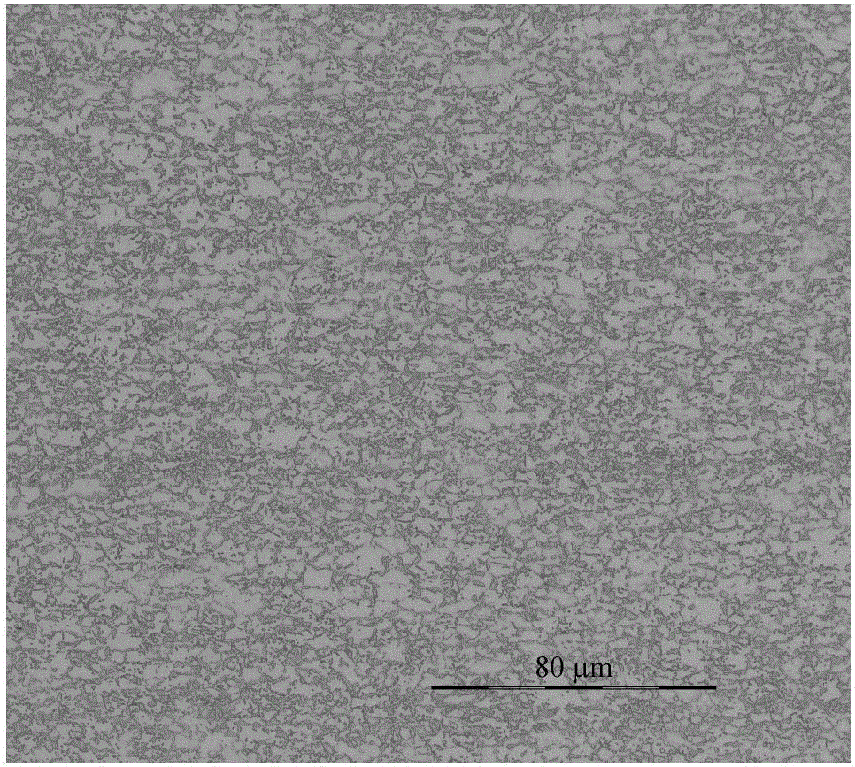 Production method for Si-contained cold-rolling hot galvanizing dual-phase steel with tensile strength reaching 800MPa level