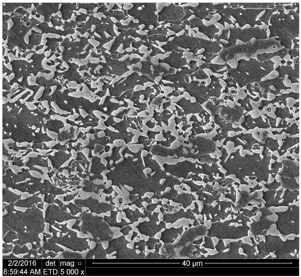 Production method for Si-contained cold-rolling hot galvanizing dual-phase steel with tensile strength reaching 800MPa level