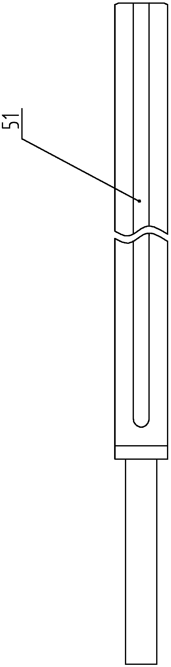 A device for remote operation and replacement of double-strand insulators for double-split lines