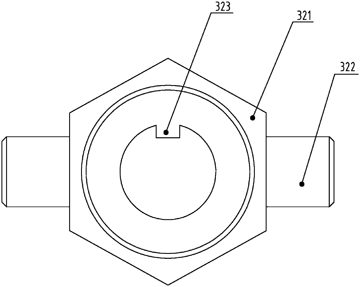 A device for remote operation and replacement of double-strand insulators for double-split lines