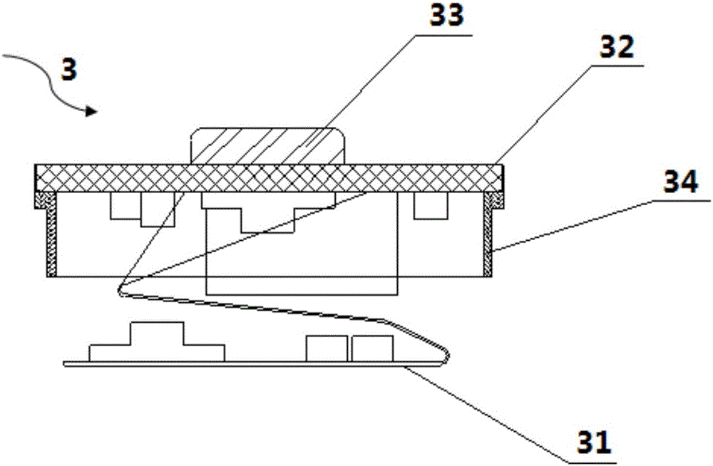 Constant voltage output structural member and rechargeable battery employing same