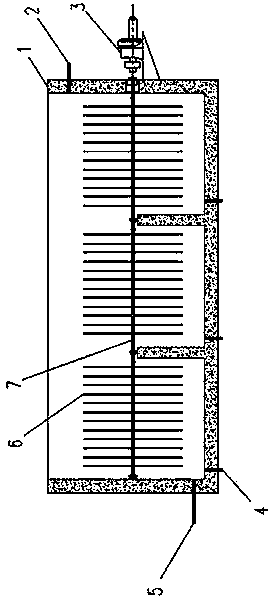 Method for treating micro-polluted source water by using biodegradation flocculation reaction tank