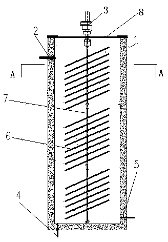 Method for treating micro-polluted source water by using biodegradation flocculation reaction tank