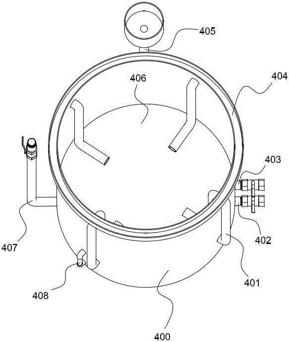 Liquor steaming equipment