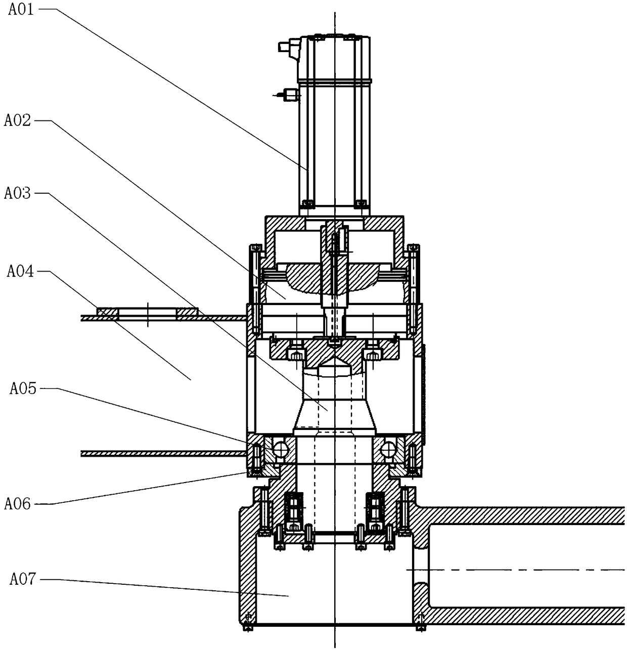 Six-axis welding robot