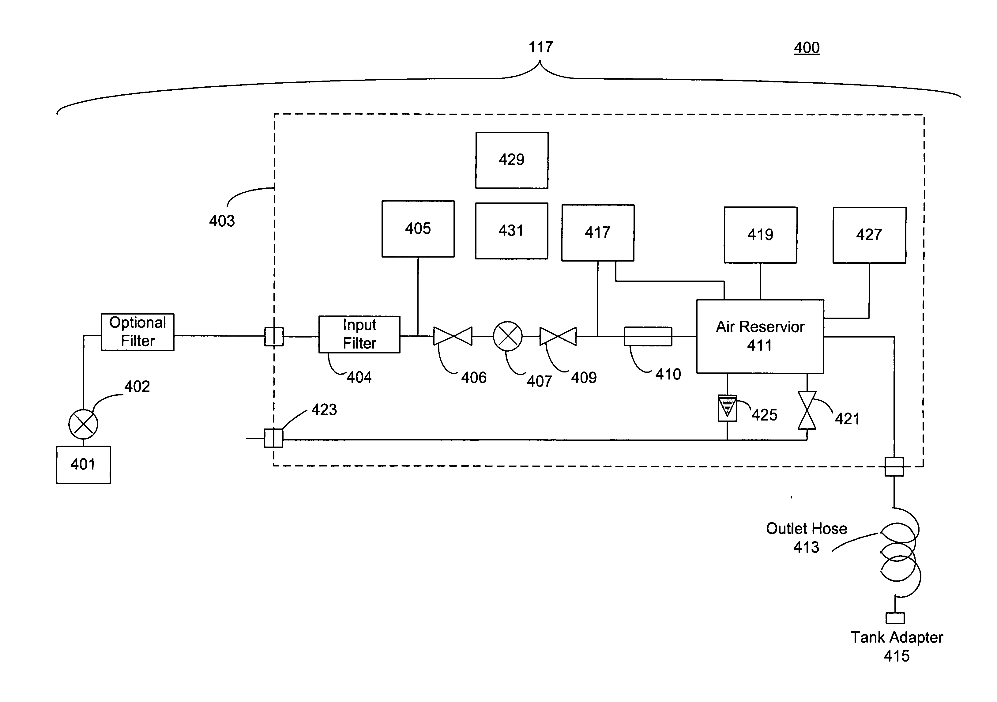 System and method for testing fuel tank integrity