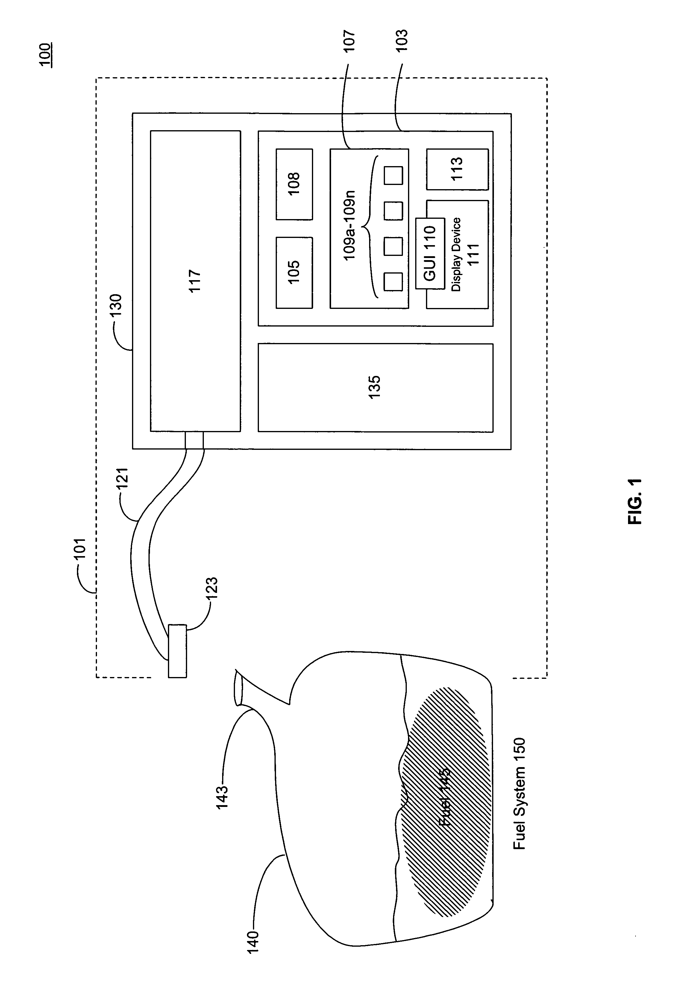 System and method for testing fuel tank integrity