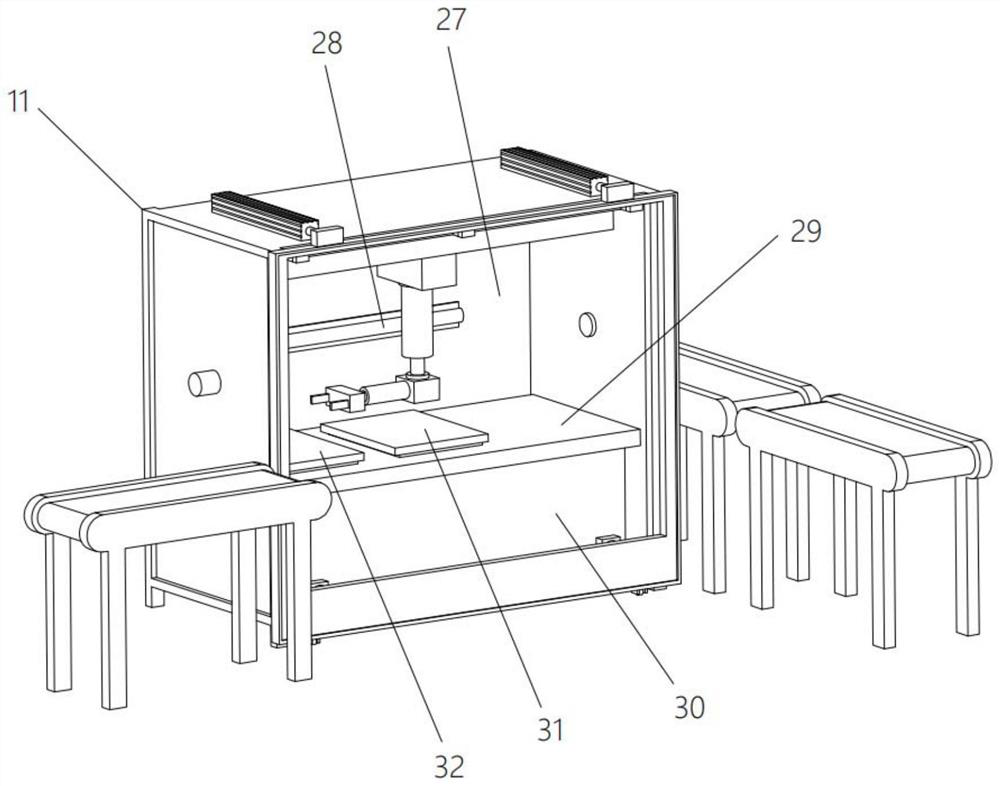 Precision CNC machined product quality detection method and device