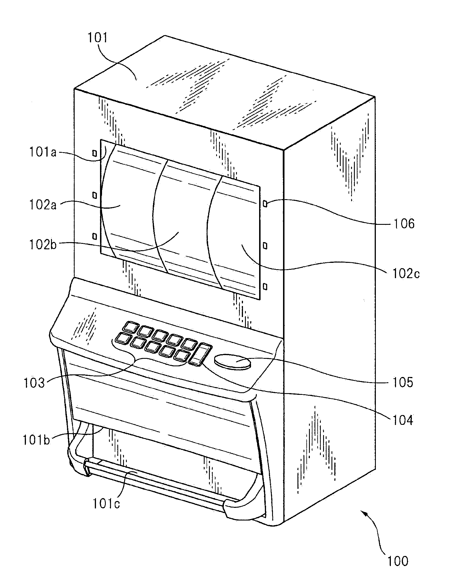 Pushbutton device and game machine