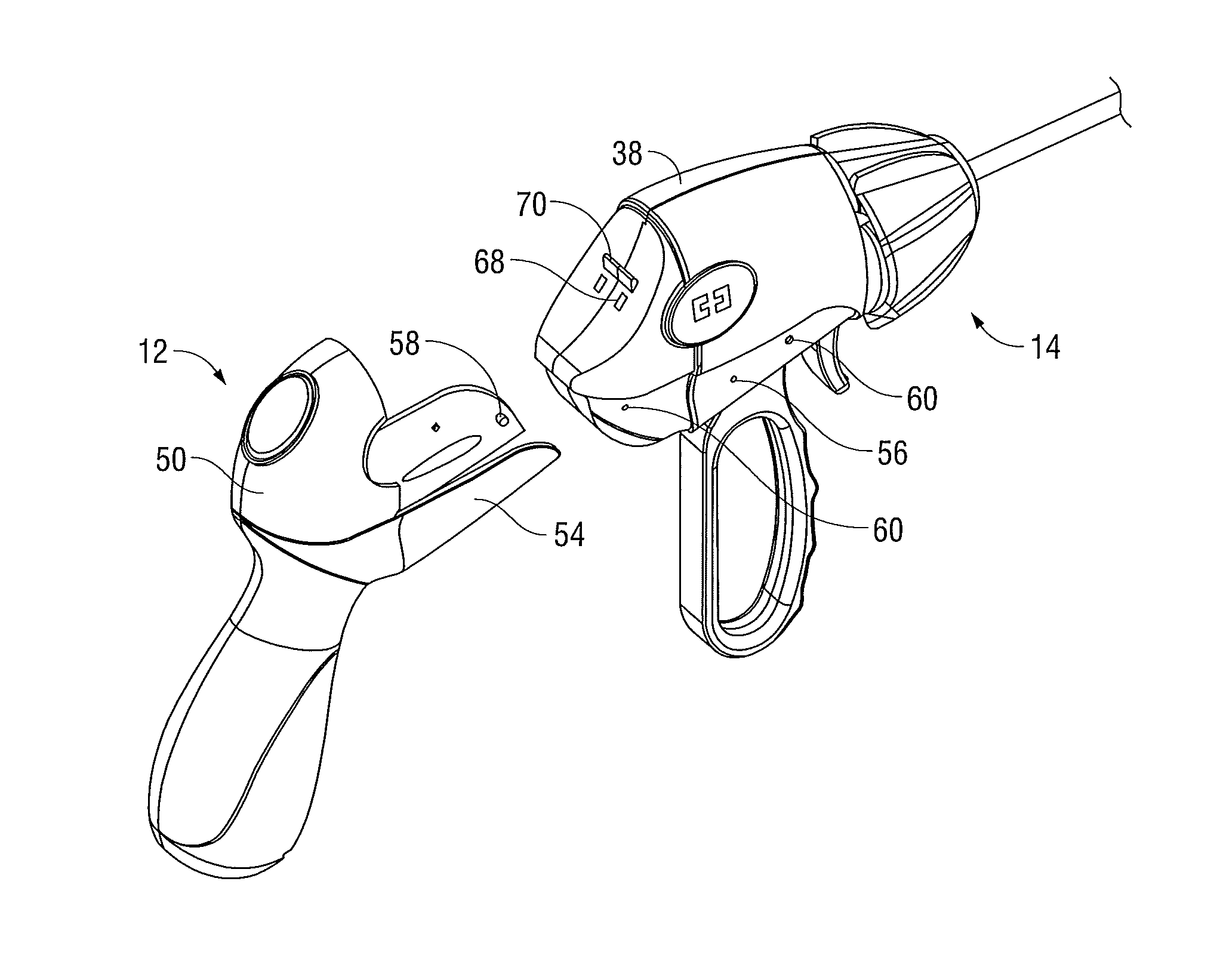 Partitioned surgical instrument