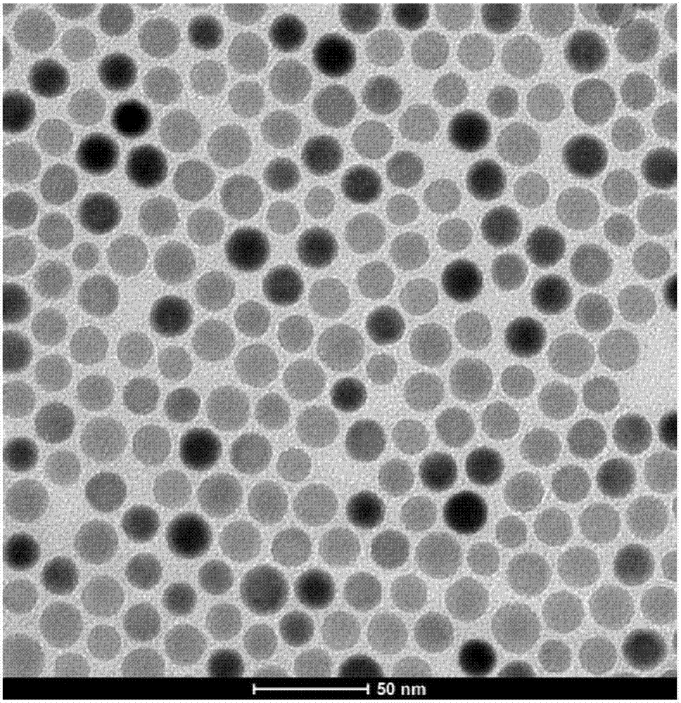 Luminous color variable upconversion nanometer luminescent material as well as preparation method and application thereof