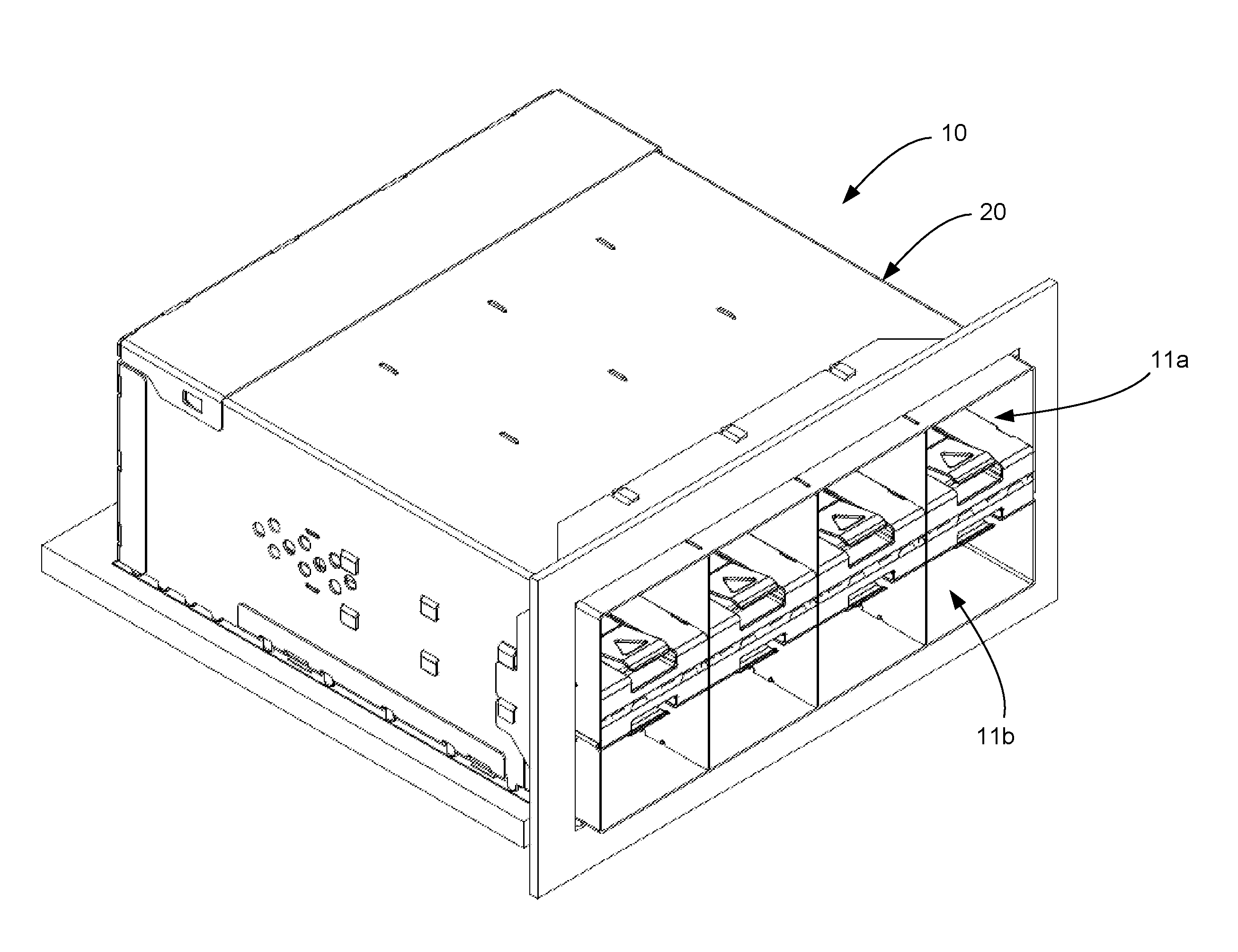 Connector with tuned channel