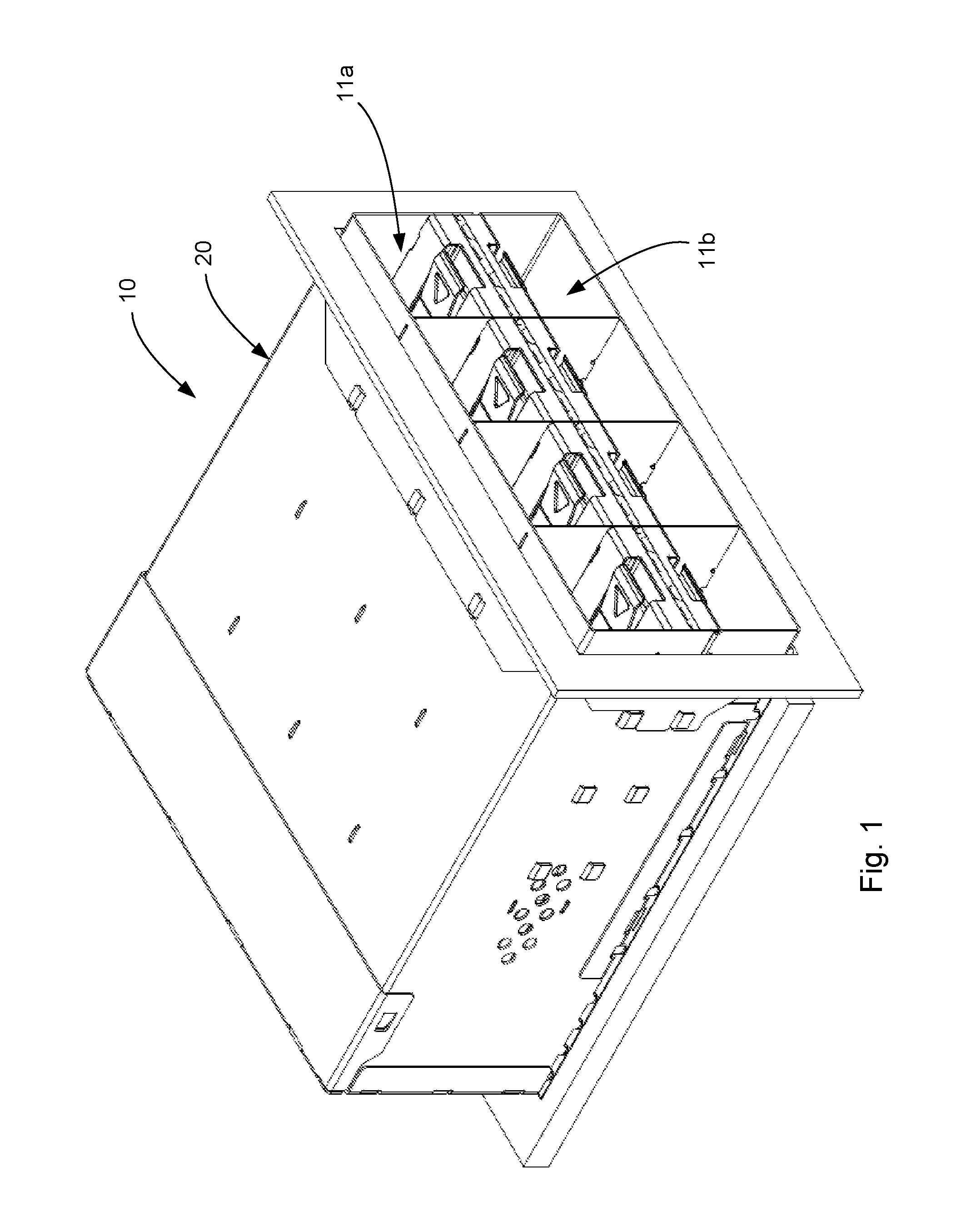 Connector with tuned channel