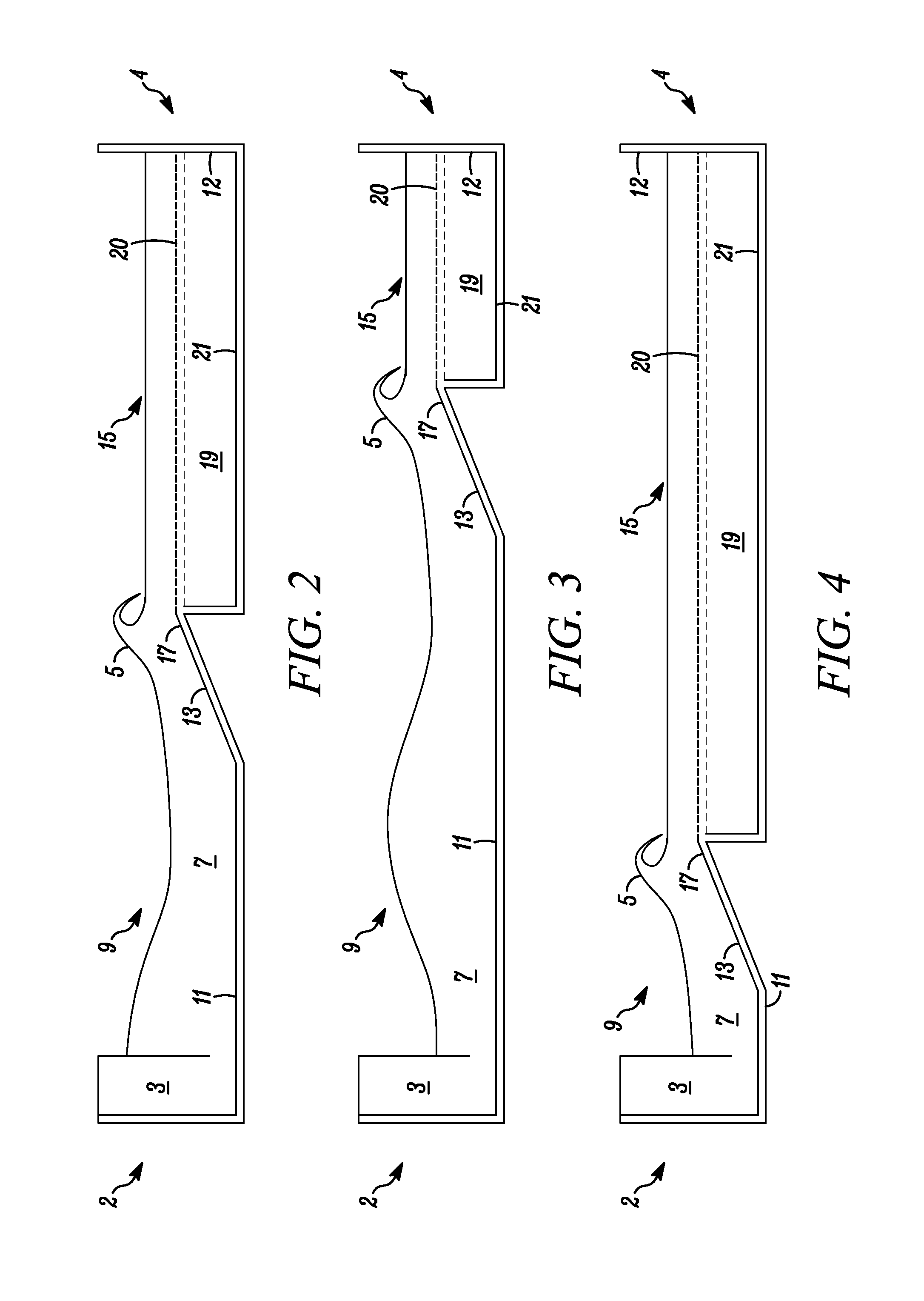 Method and apparatus for dampening waves in a wave pool