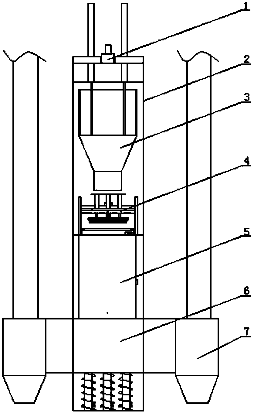 System for using household garbage for making fertilizer rapidly