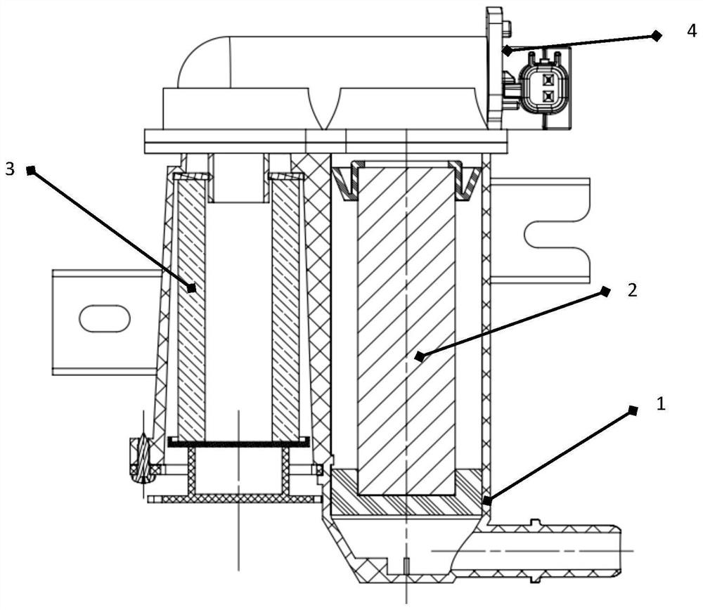 A multifunctional hc capture device and its fuel evaporation control system