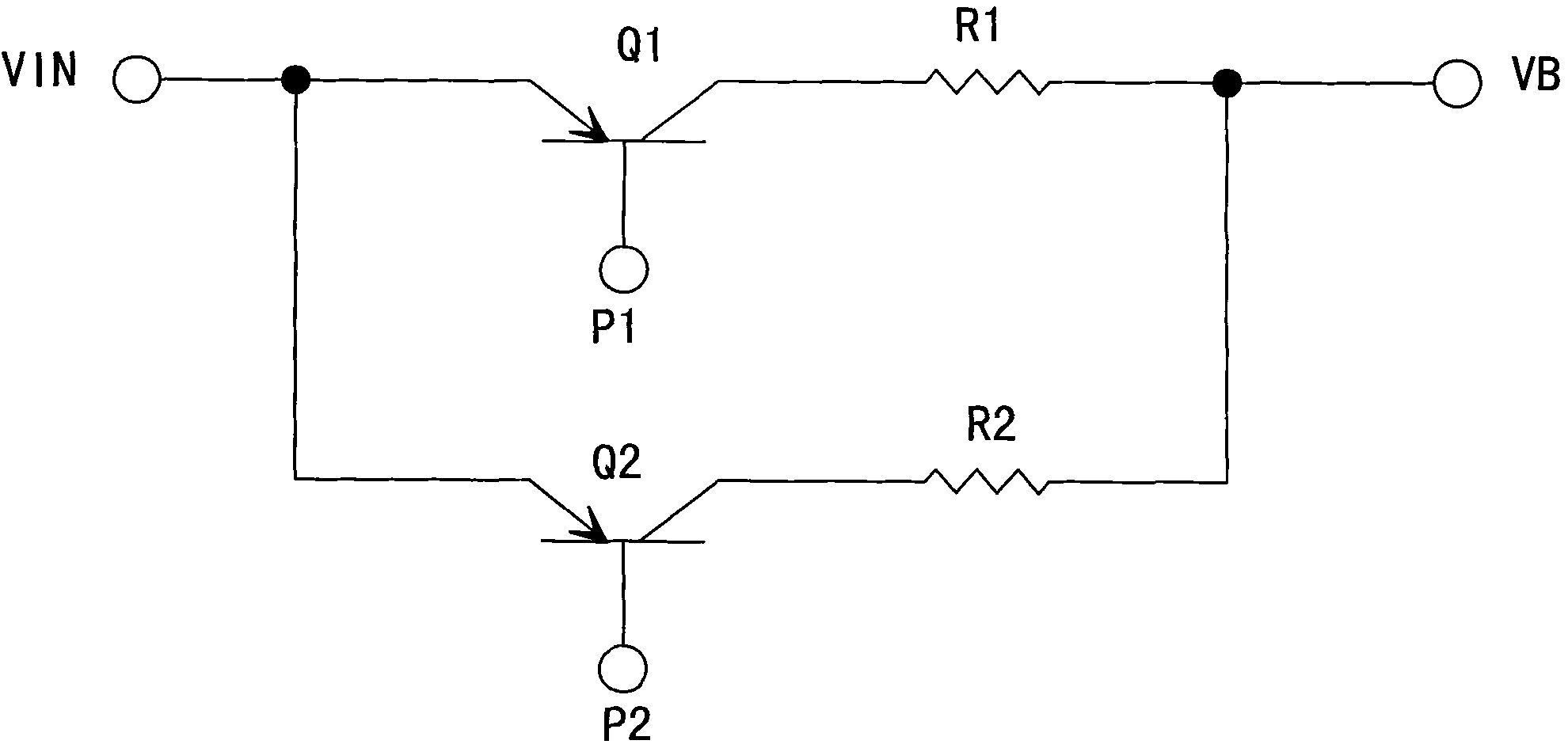 Circuit for realizing fast and slow charging in linear circuits and charging control method