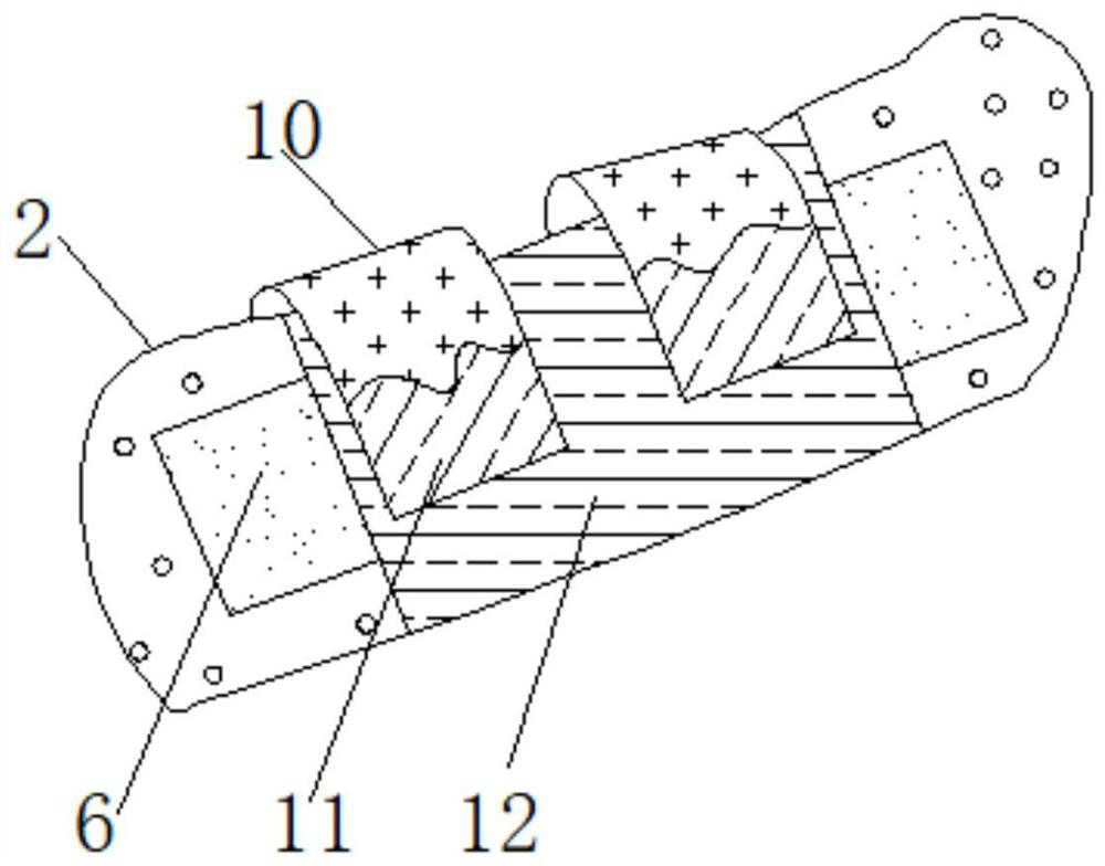 Wrist auxiliary support for orthopedics department