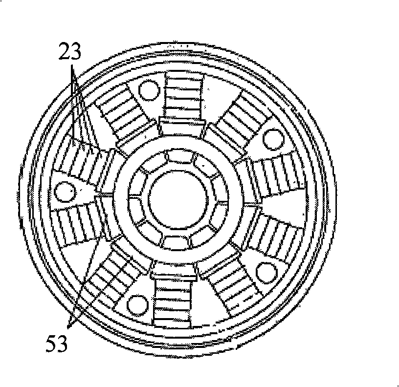 Big opening angle stack wafer transmitting transducer