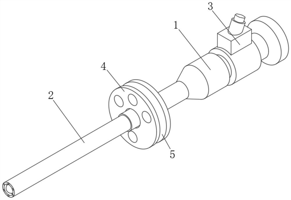 Medical laparoscope and operation use system