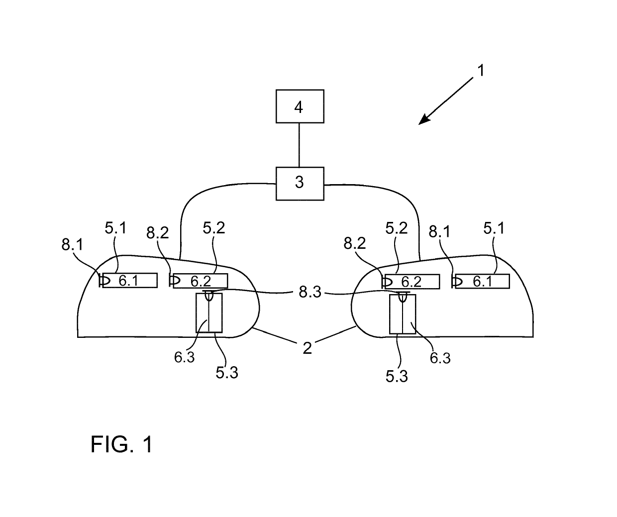 Method and device for controlling the light emission of a rear light of a vehicle