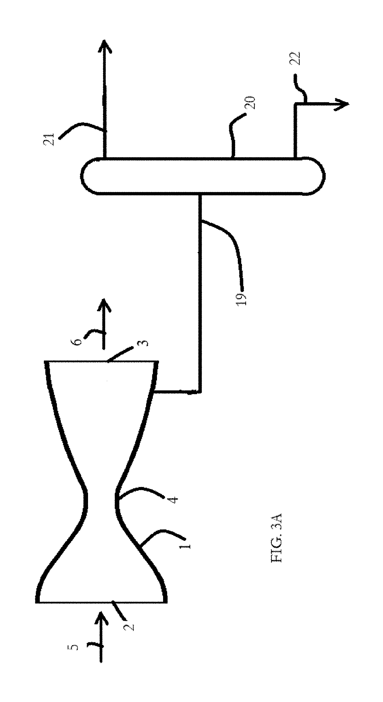 Supersonic separation of hydrocarbons