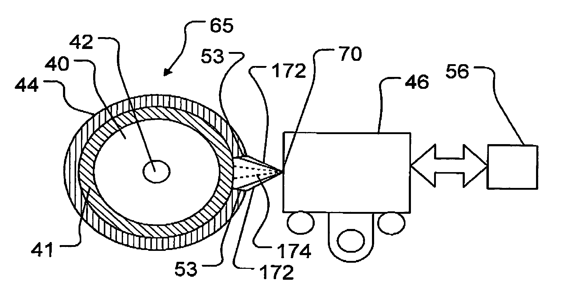 Edge treatment of flexographic printing elements