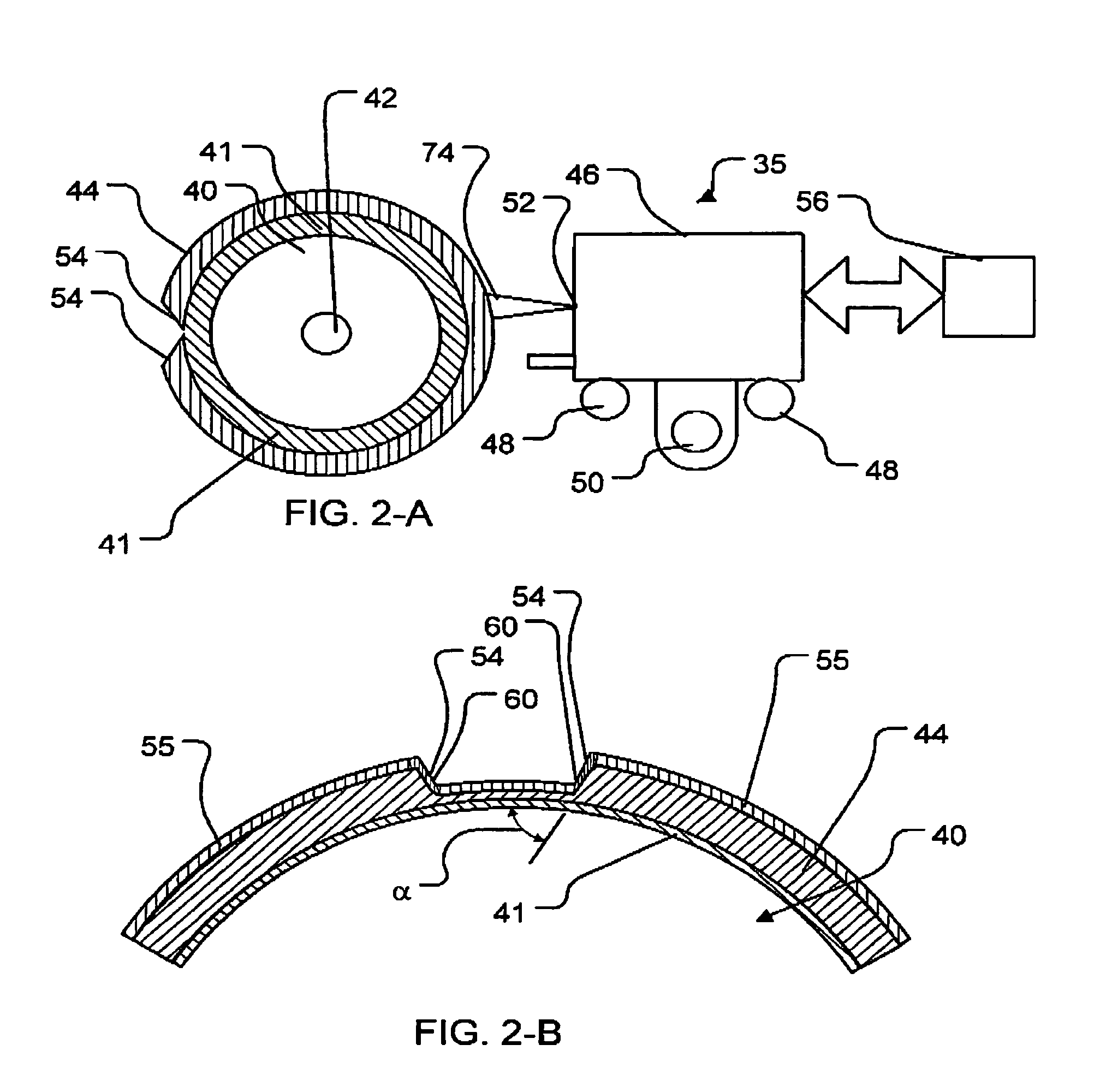 Edge treatment of flexographic printing elements