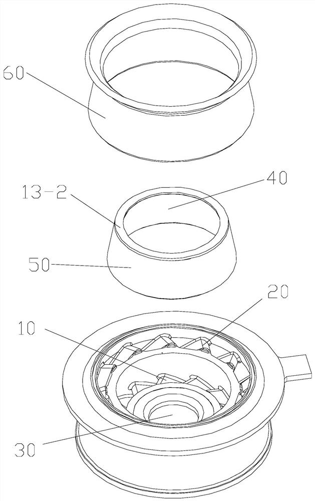 Single-path and double-path combined three-dimensional rotating sliding arc plasma exciter