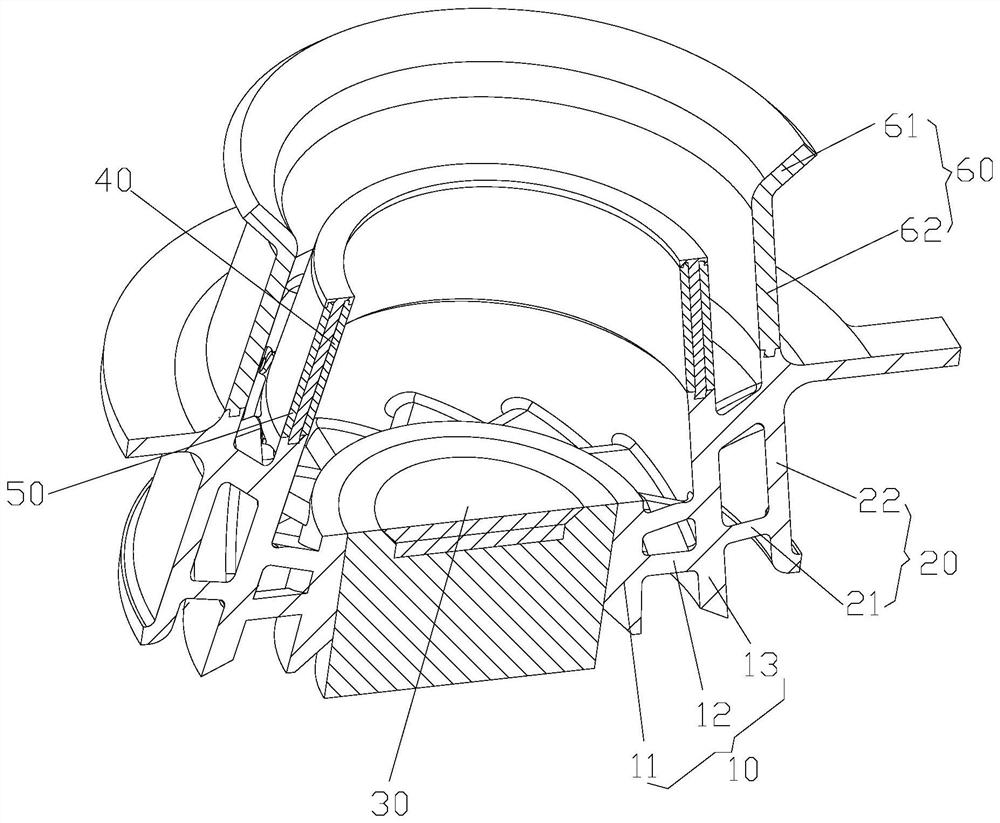 Single-path and double-path combined three-dimensional rotating sliding arc plasma exciter