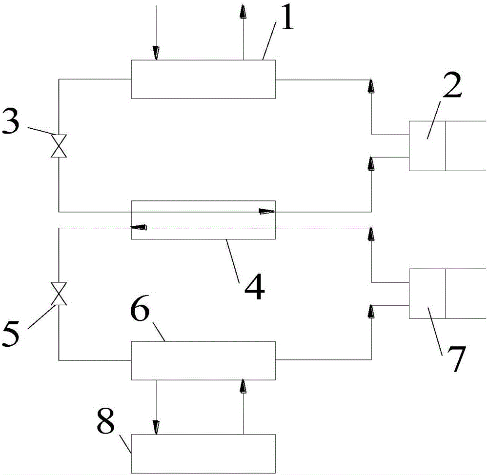 Vitality liquid-based rapid freezing dormancy control method and control device for organisms