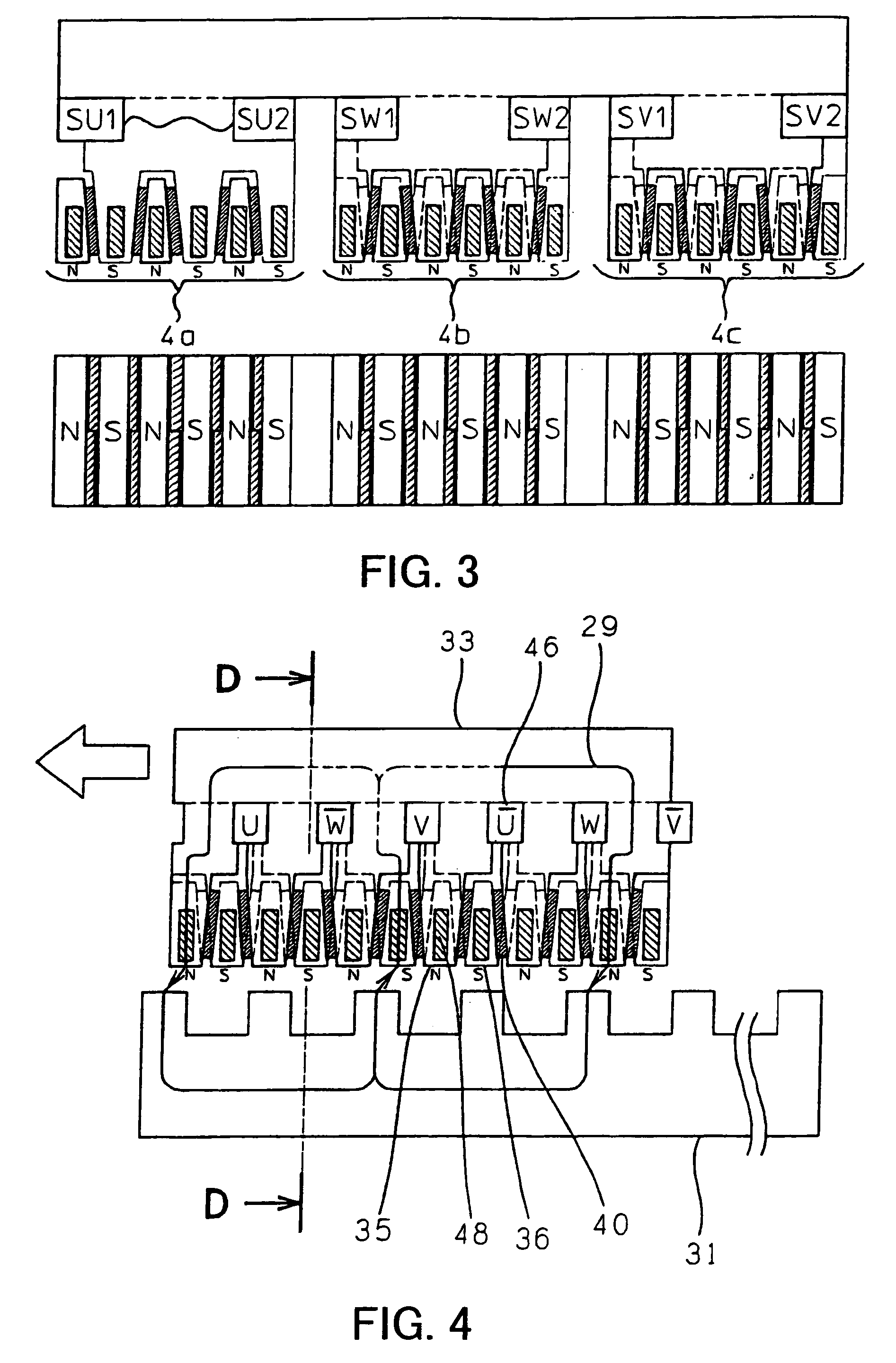 Motor using permanent magnet