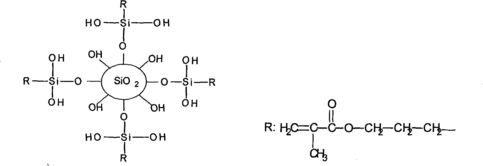 Nano-SiO2 modified aluminium section bar superior atmospheric corrosion resisting polyester powder paint and preparation method thereof