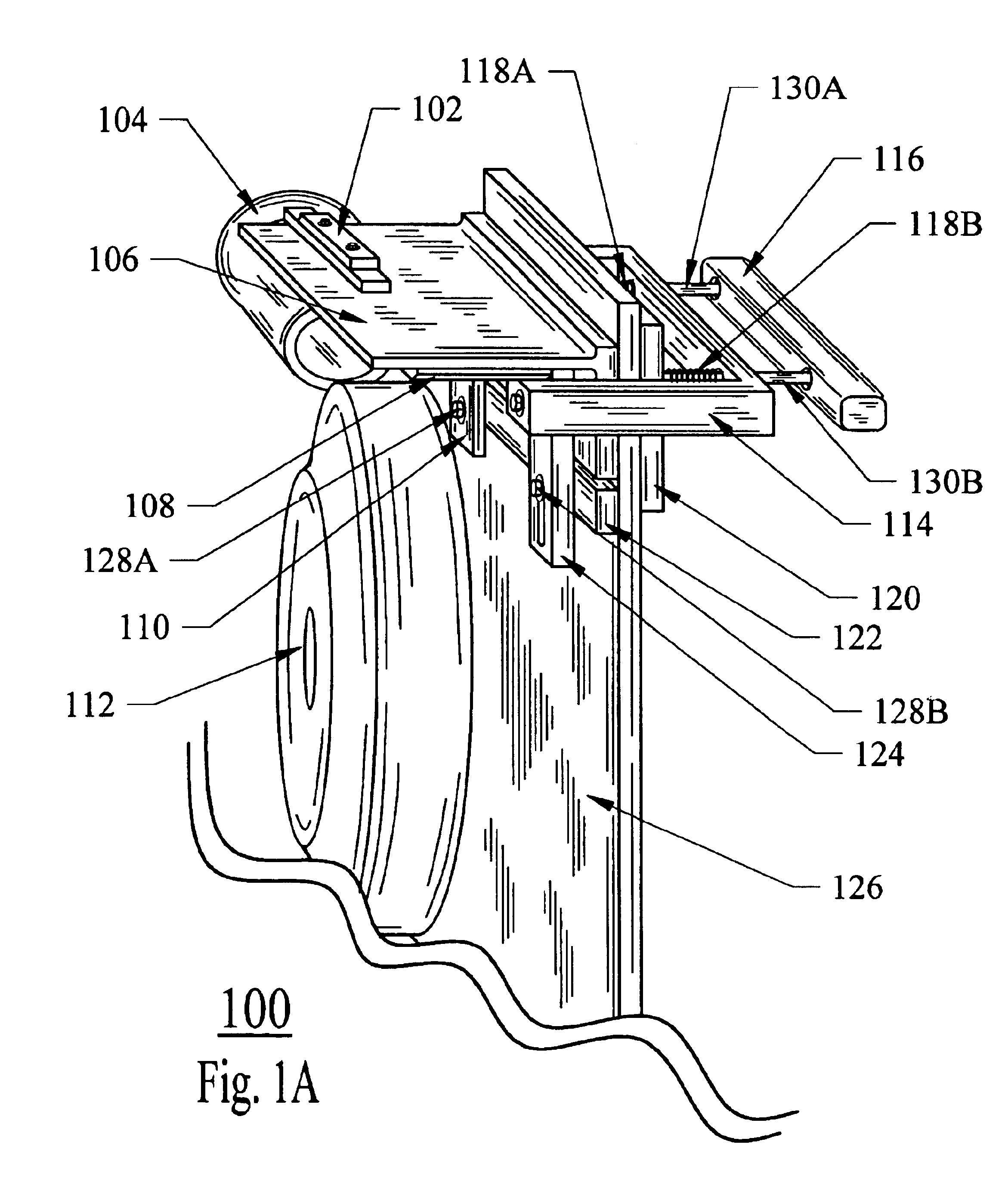 Pitch dynamics device for controlling the pitch dynamics of fast-speed and off-speed pitches thrown from a single-wheel pitching machine