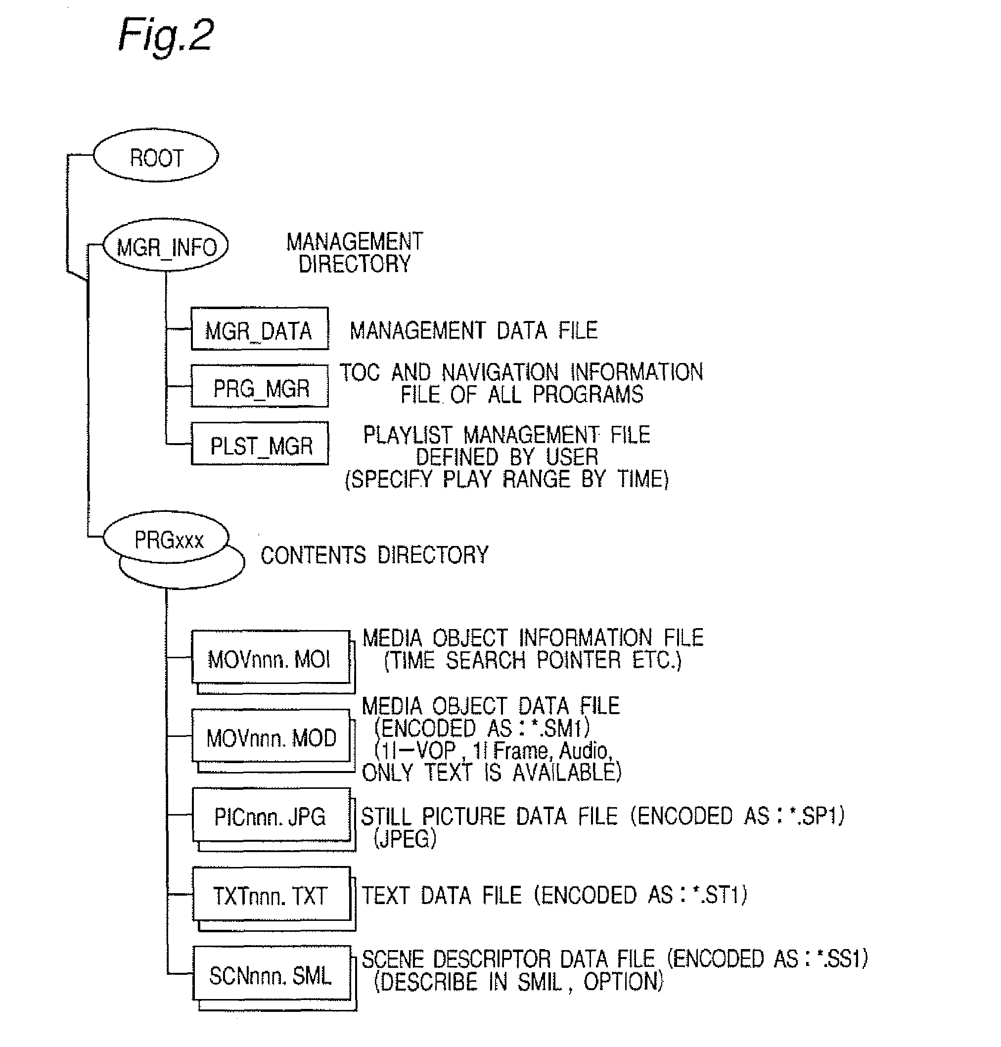 Trick play method for digital storage medium