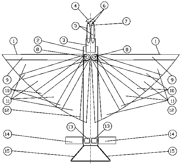 Dual-mode unmanned aerial vehicle working method and dual-mode unmanned aerial vehicle