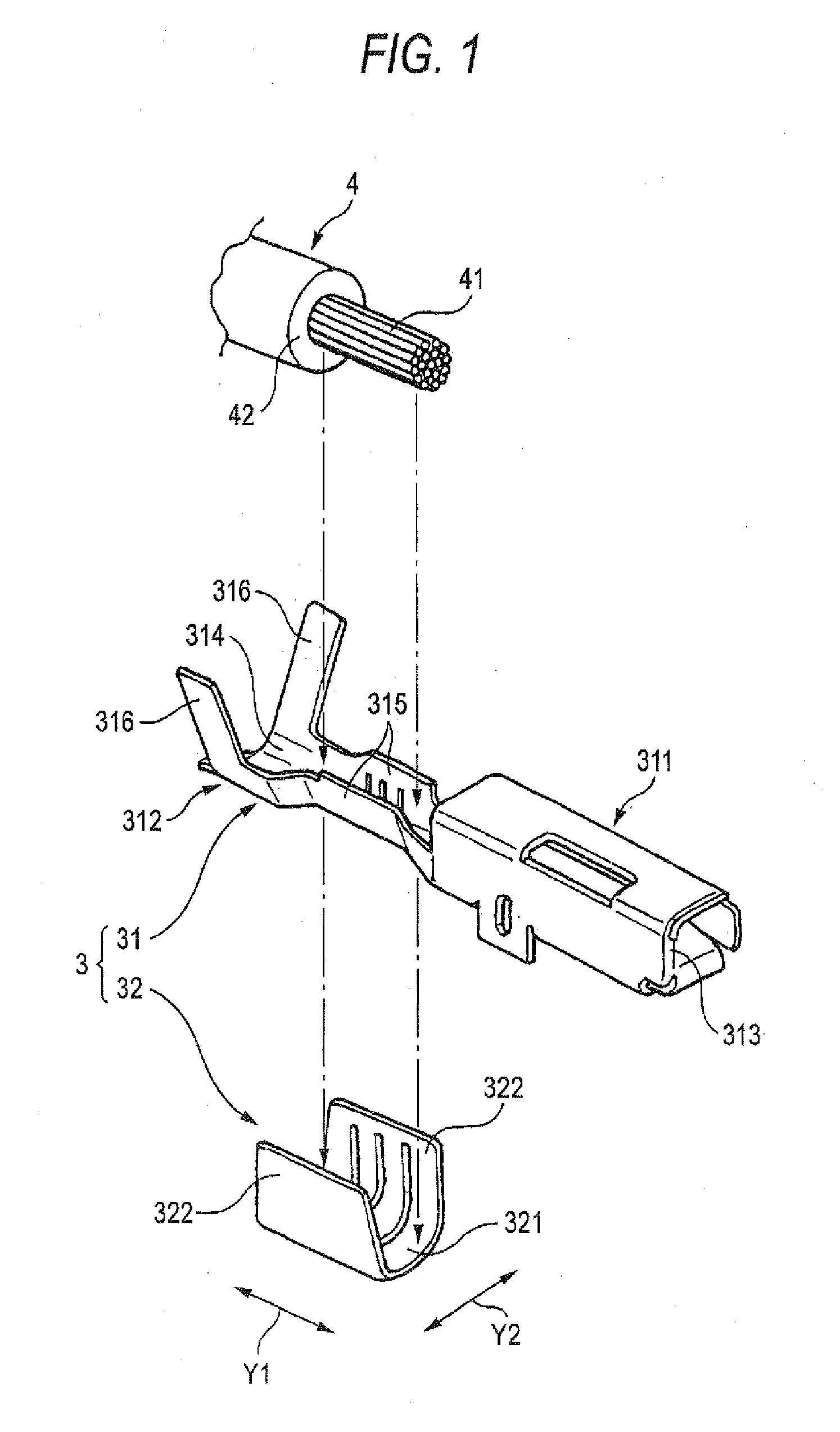 Terminal fitting and mounting method