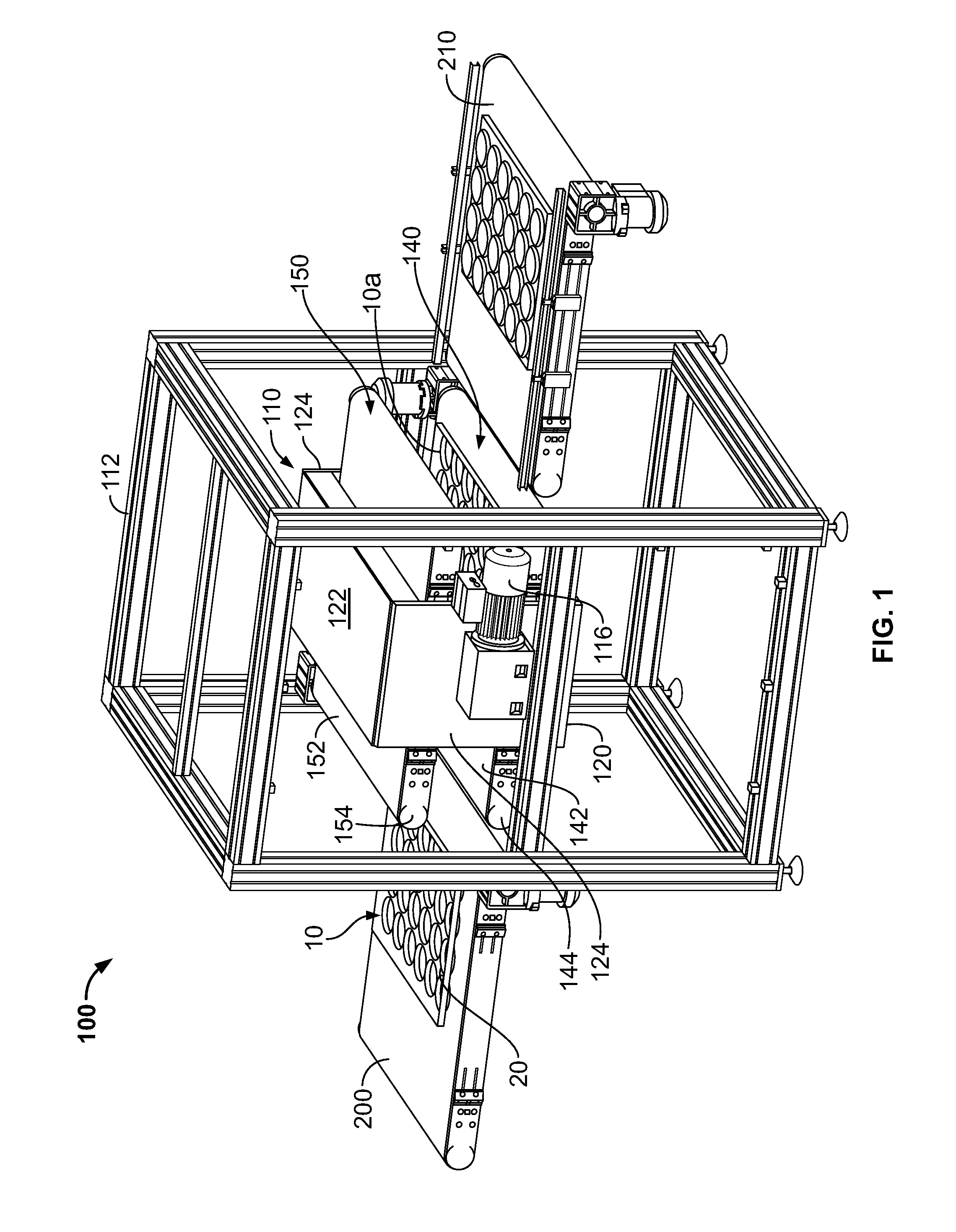 Product inverting mechanism