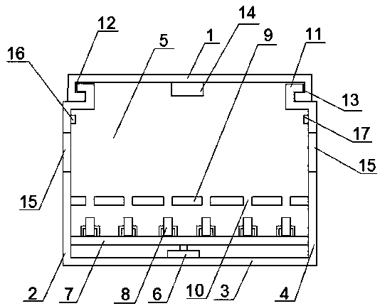 An easy-to-lay cable tray