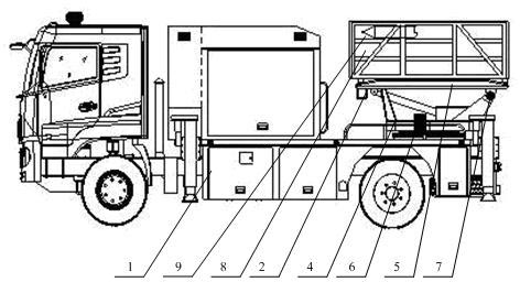 Fire protection device suitable for high-rise and ultrahigh-rise building fire hazard fighting