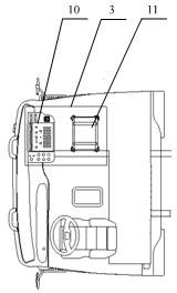 Fire protection device suitable for high-rise and ultrahigh-rise building fire hazard fighting