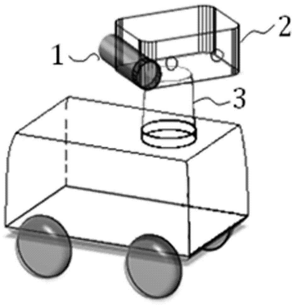 Inspection robot system's vibration measurement control method