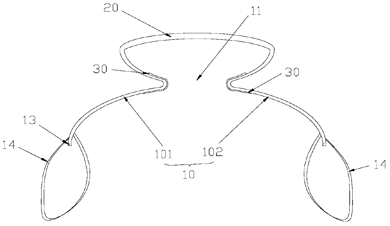 Folding mask convenient to fold