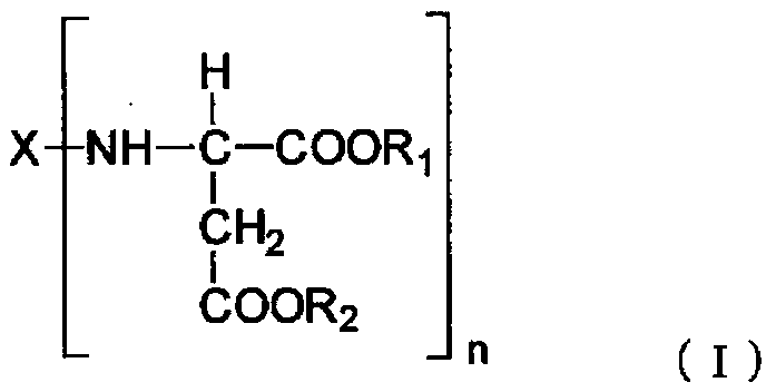 Polyaspartic coating composition, coating film, and coated article